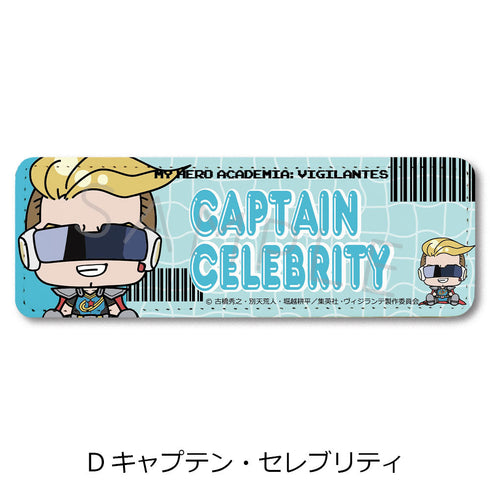 『ヴィジランテ -僕のヒーローアカデミア ILLEGALS-』レザーバッジ(ロング) D キャプテン・セレブリティ